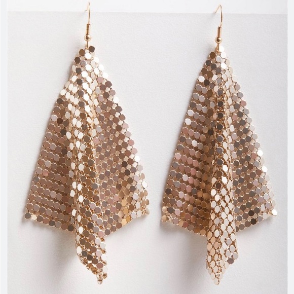 Torrid Mesh Kite Earrings - Picture 3 of 7